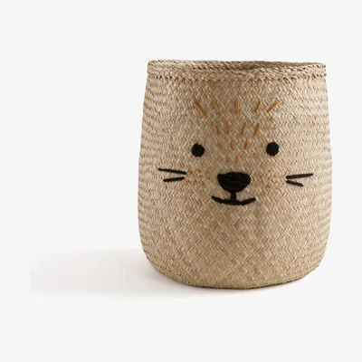 La Redoute Renardo Animal Woven Straw Child's Basket