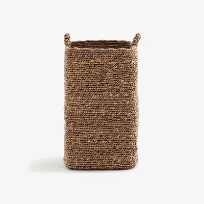 La Redoute Raga Woven Water Hyacinth Basket, Large Model