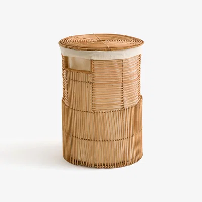La Redoute Rotuni Openwork Rattan Laundry Basket