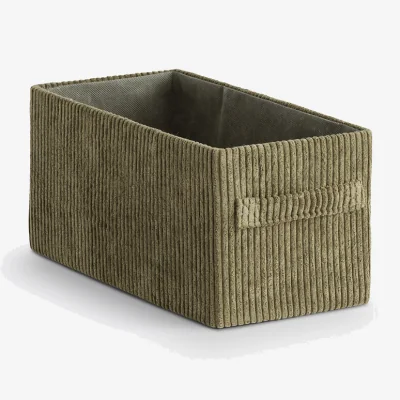 La Redoute Veloudo Foldable Corduroy Basket