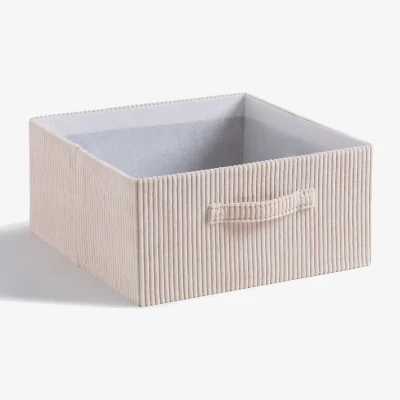 La Redoute Veloudo Foldable Corduroy Basket