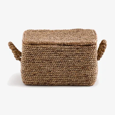 La Redoute Lian Woven Sea Hyacinth Rectangular Basket