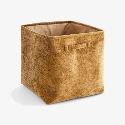 La Redoute Otelo Velour Square Basket