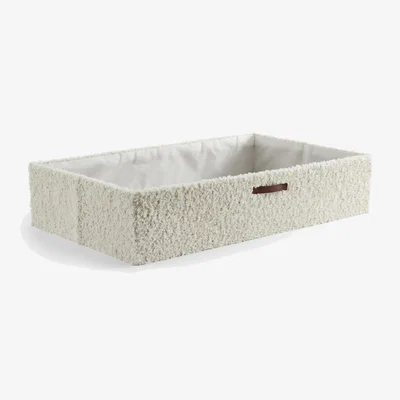 La Redoute Foldable Fleece Storage Basket, Boklio