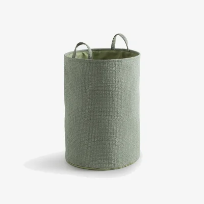 La Redoute Itang Embossed Fabric Laundry Basket
