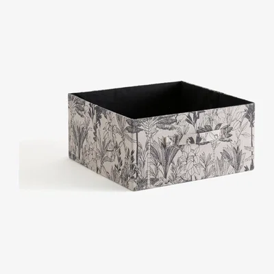 La Redoute Palmeira Jungle Polycotton Storage Box