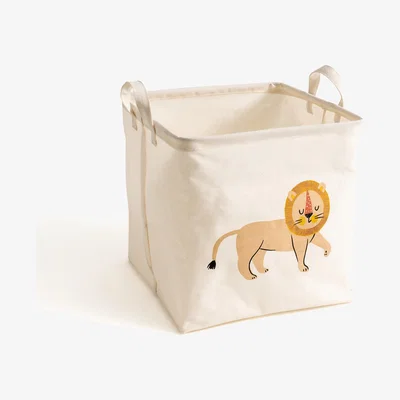 La Redoute Junglito Lion Cube Basket