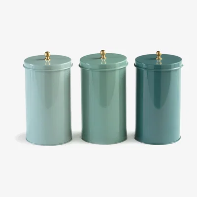La Redoute Jimento Storage Tins, Set of 3