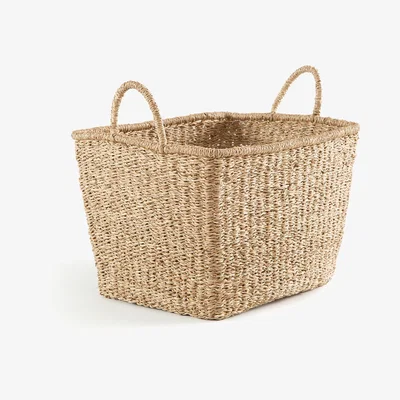 La Redoute Keita Rectangular Seagrass Basket