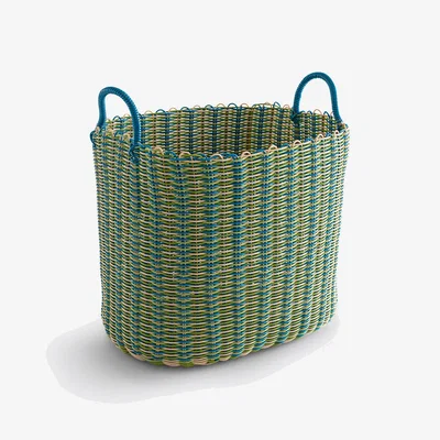 La Redoute Myca Woven Scoubidou Basket