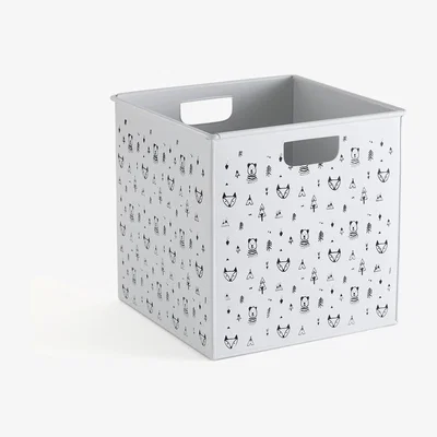 La Redoute Forest Camp Animal Metal Storage Box