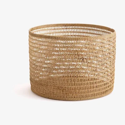 La Redoute Hestia Woven Rattan Basket