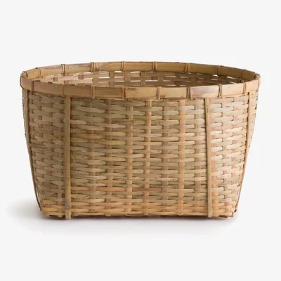 La Redoute Cedar Bamboo Log Basket