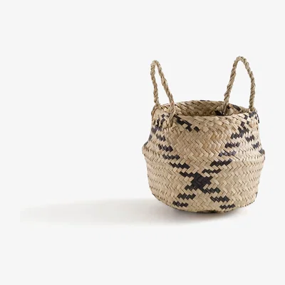La Redoute Rixy 18cm High Ball Basket with Handles
