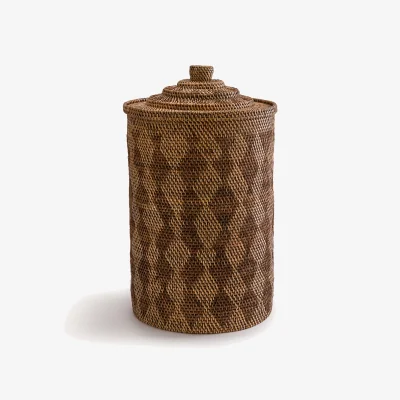 La Redoute Basket in Woven Rattan Syan