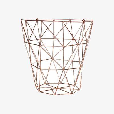 La Redoute Copper Finish Storage Basket