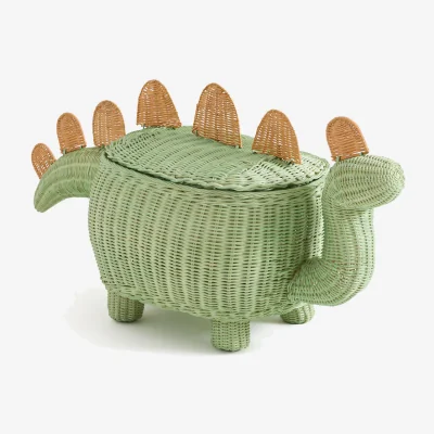 La Redoute Dinos Rattan Dinosaur Basket