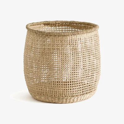 La Redoute Anaya Openwork Woven Grass Basket