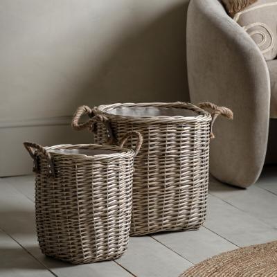 La Redoute Set of 2 Dolau Square Baskets