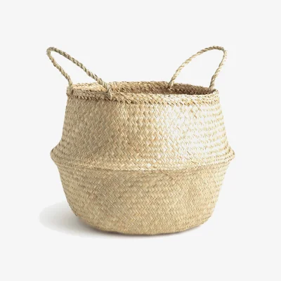 La Redoute Rixy 47cm High Ball Basket with Handles