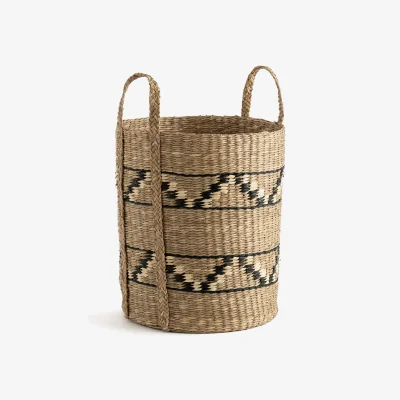 La Redoute Zac Woven Grass Tall Basket