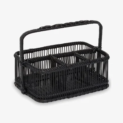 La Redoute Rattan Bamboo Caddy Basket