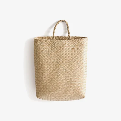 La Redoute Rixy Woven Straw Wall Basket