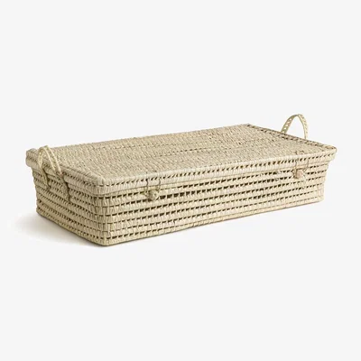 La Redoute Ghada Palm Leaf Underbed Basket