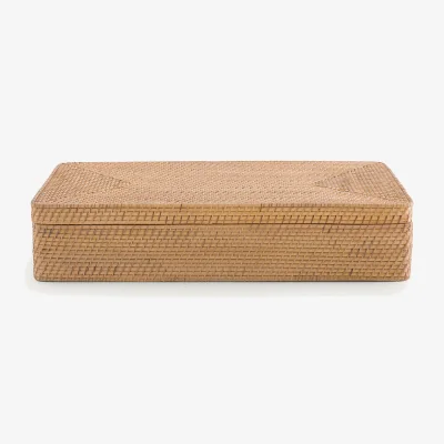 La Redoute Lanzi Rattan Underbed Basket
