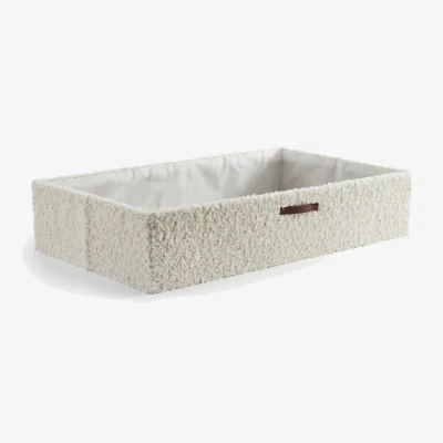 La Redoute Foldable Fleece Storage Basket, Boklio