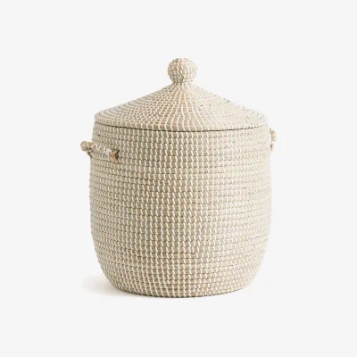 La Redoute Natala 45cm High Basket with Lid
