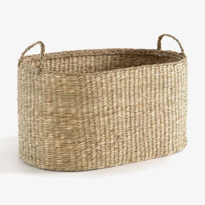 La Redoute Dancie Woven Straw Basket
