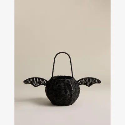 Marks & Spencer M&S Collection Halloween Bat Basket - Black, Black