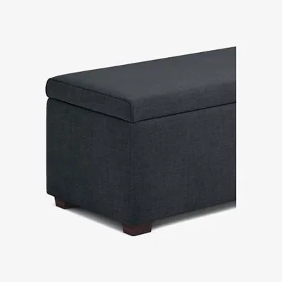 Marks & Spencer M&S Blanket Box - 5FT - Charcoal, Charcoal,Oatmeal,Grey,Silver