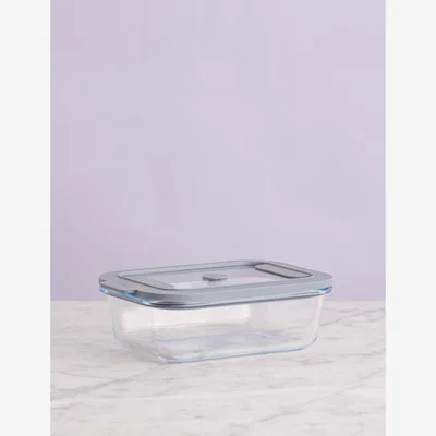 Marks & Spencer Kilner Set of 2 0.63L Rectangular Storage Boxes Clear
