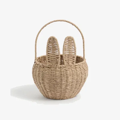Marks & Spencer M&S Collection Raffia Bunny Basket - Natural, Natural