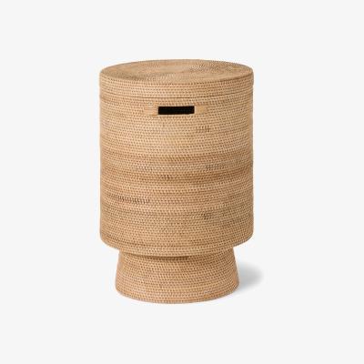 Made.com Lovise Shape Laundry Basket, XL, Natural Rattan