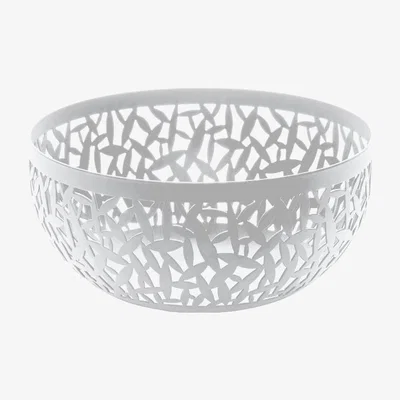 Made in Design Cactus Basket by Alessi White