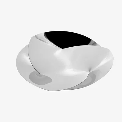 Made in Design Resonance Basket - Ø 40 cm by Alessi Metal