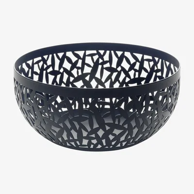 Made in Design Cactus! Basket - Ø 21 cm by Alessi Black