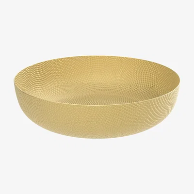 Made in Design JM 17 Basket - / Brass - Ø 21 cm by Alessi Gold