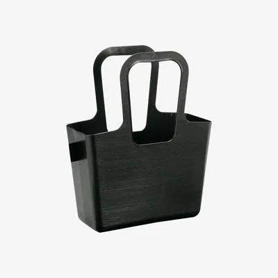 Made in Design Taschelino Basket by Koziol Black