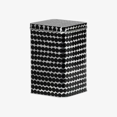 Made in Design Räsymatto Box - / Metal - H 17 cm by Marimekko Black