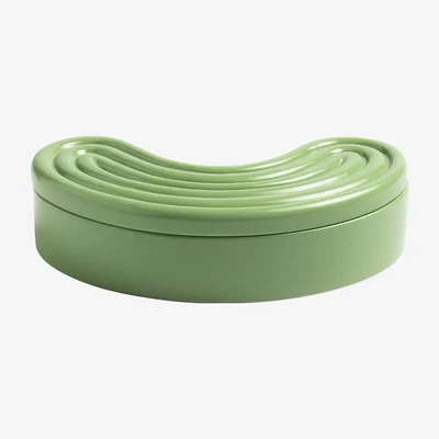 Made in Design Bean Box - / 21.5 x 7 cm by & klevering Green
