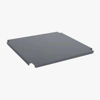 Made in Design Lid metal grey / For Basket Colour Crate Large Square 42,5 x 42,5 cm - Hay