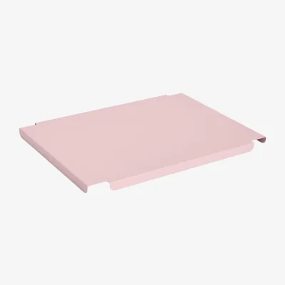 Made in Design Lid metal pink / For Basket Colour Crate Medium 26.5 x 34.5 - Hay
