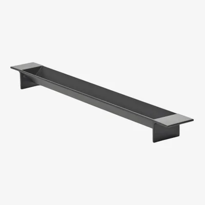 Made in Design L-Tray Large Tray metal black / La Fruit basket - L 63 cm - Serax