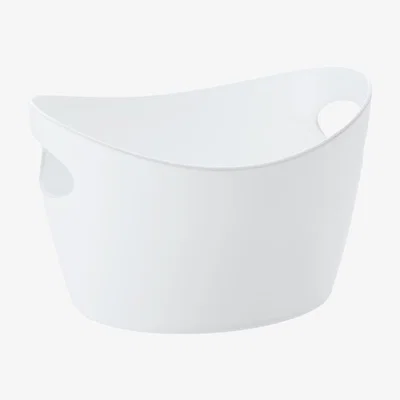 Made in Design Bottichelli XXS Basket - L 12 x H 7 cm by Koziol White