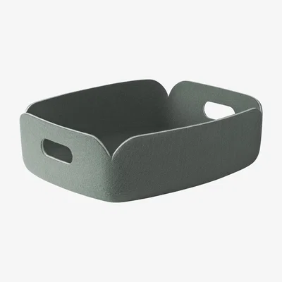 Made in Design Restore Basket - Storage locker by Muuto Green