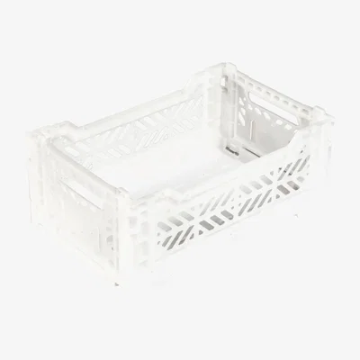 Made in Design Mini Box Storage rack - Foldable L 26,5 cm by AYKASA White